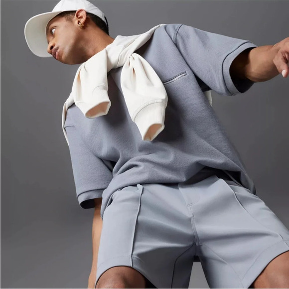 Adidas Blue Version Men's Tie-Break Tennis‎ Shorts. Size Medium. NWT. - Picture 15 of 15